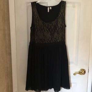 Black and gold formal dress!